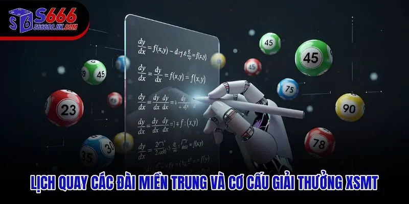 Xổ số miền trung với lịch quay luân phiên và cơ cấu giải theo từng đài