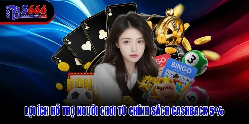 Cược thua hoàn trả 5% hỗ trợ dòng tiền và giảm áp lực chuỗi chơi chưa trúng