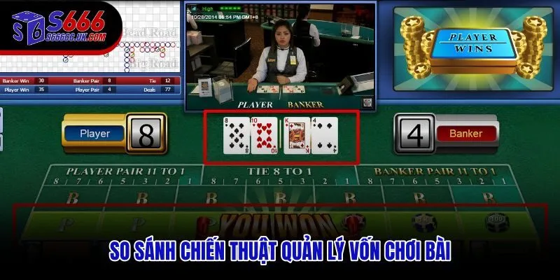 Chiến thuật đánh Baccarat với bốn hệ thống quản lý vốn phổ biến