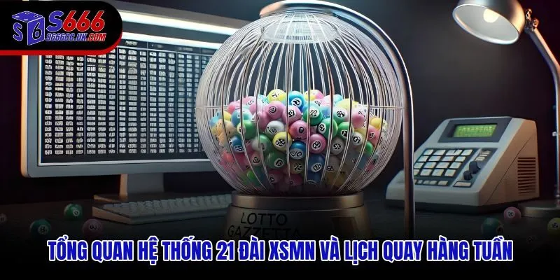 Xổ số miền nam với hệ thống 21 đài và lịch quay chi tiết