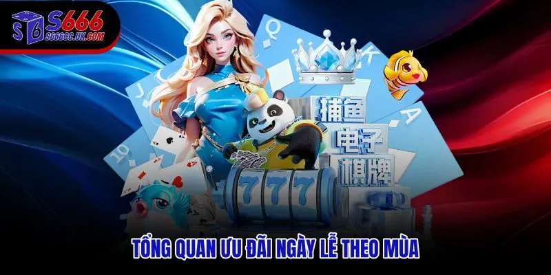 Ưu đãi ngày lễ theo mùa với chu kỳ khuyến mãi và quỹ quà lễ hội